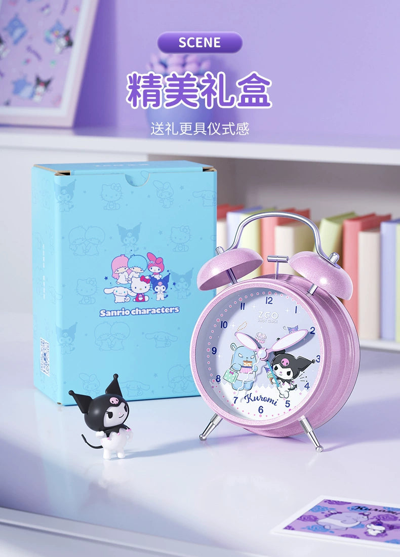 Kuromi Electric Alarm Clock with Backlight