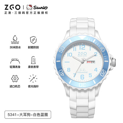 Hello Kitty Women's Quartz Watch 30M Waterproof Glow in the Dark