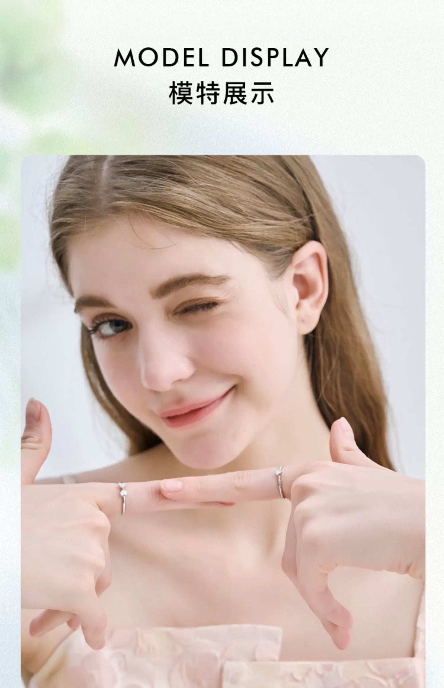 Lucky Four-Leaf Clover Pearl Shell 925 Sterling Silver Rings Set