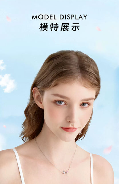 My Melody Sakura 925 Sterling Silver Necklace