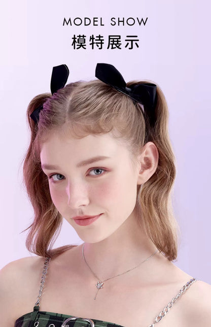 Kuromi Cupid's Heart 925 Sterling Silver Necklace