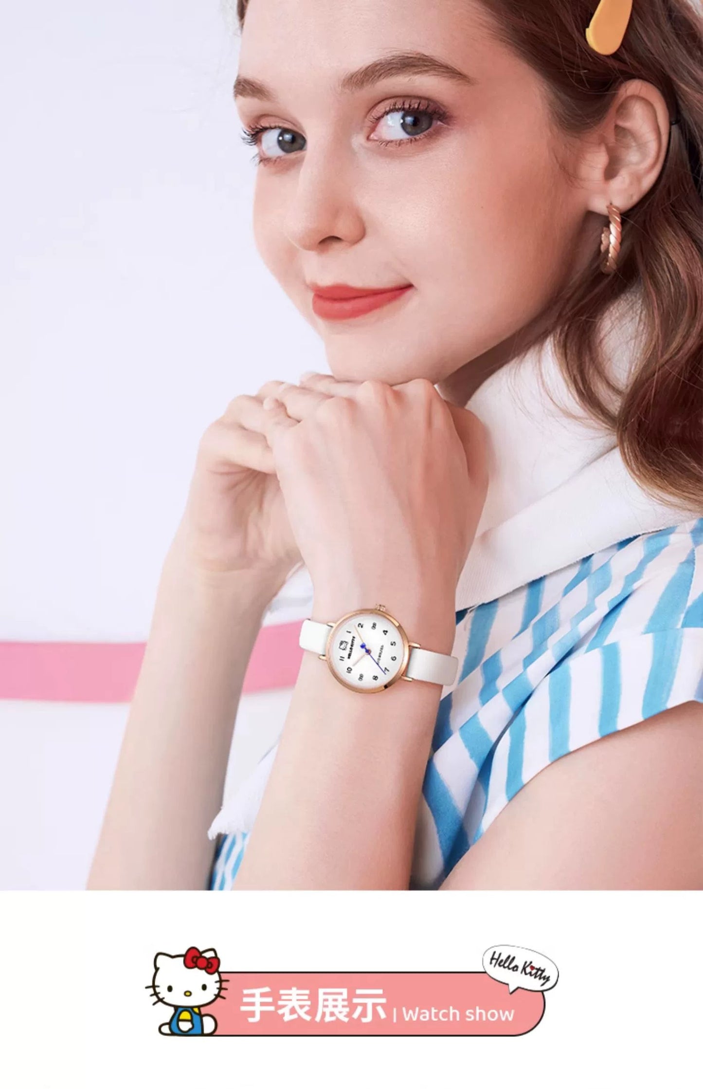 Hello Kitty Women's Quartz Watch 30M Waterproof