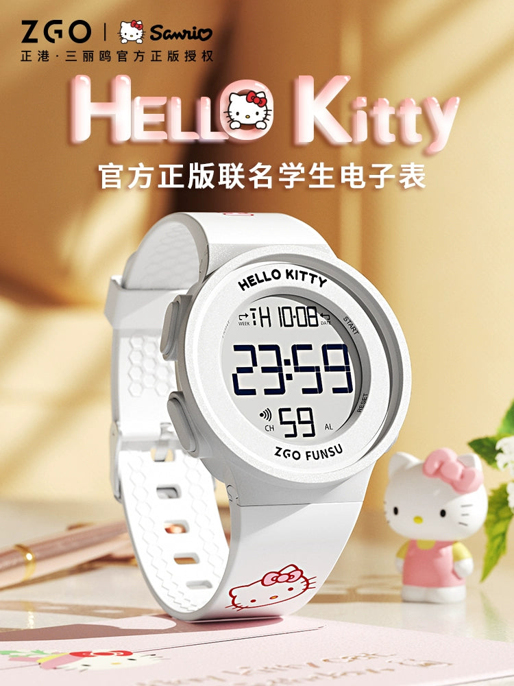 Hello Kitty/Cinnamoroll/My Melody Sports Watch 50M Waterproof Glow in the Dark