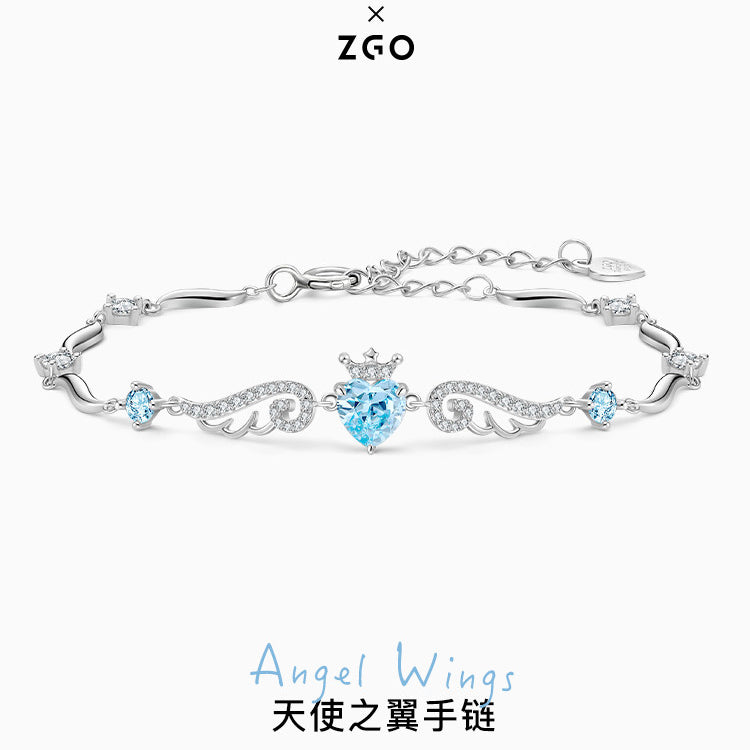 Angel Wings 925 Sterling Silver Bracelet