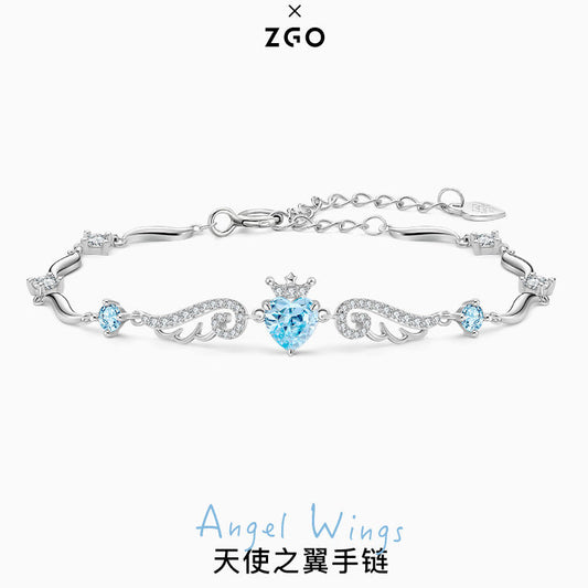 Angel Wings 925 Sterling Silver Bracelet